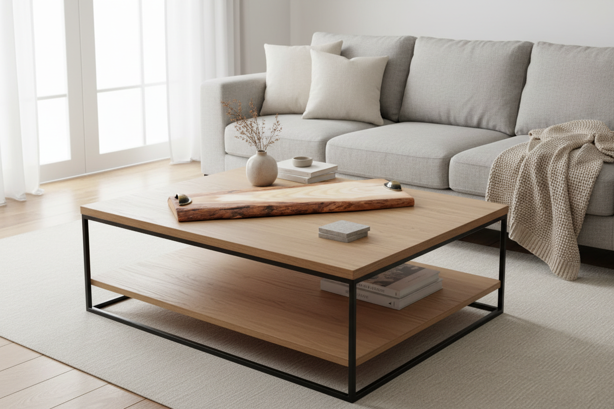 Planche de service en bois - plateau de charcuterie artisanal – 70 cm x 23 cm - WoolWood Dream