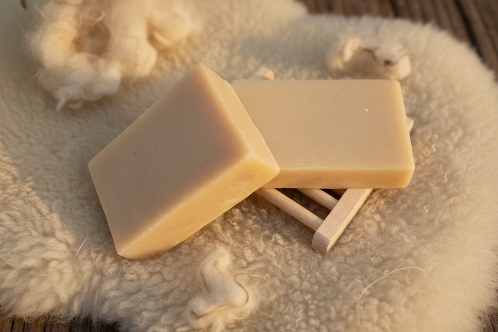 Savon artisanal au lait de brebis – Hydratant naturel | Nature ou Arbre de vie