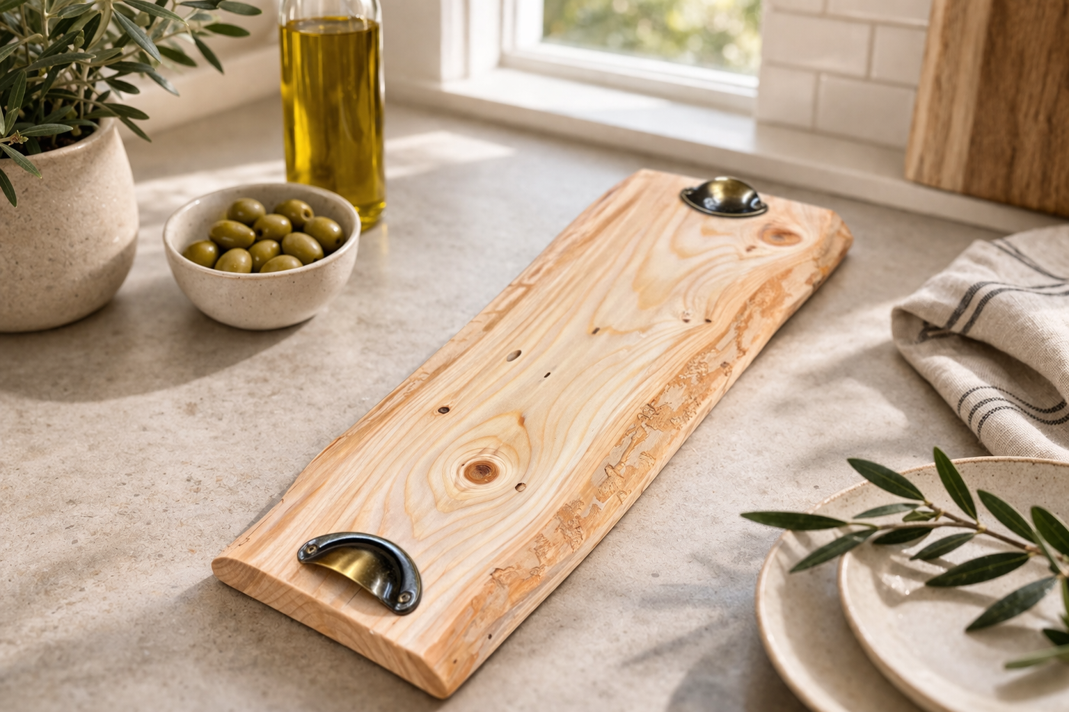 Planches de service - plateaux de charcuterie 59 cm X 23.5 cm