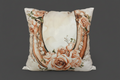 Coussin en laine de mouton naturel  – décoratif country western 45 cm x 45 cm  – WoolWood Dream