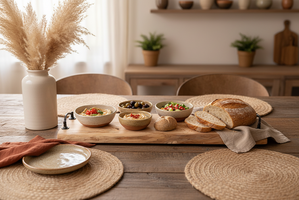 Planche de service en bois - plateau de charcuterie artisanal – 46 cm x 23 cm - WoolWood Dream