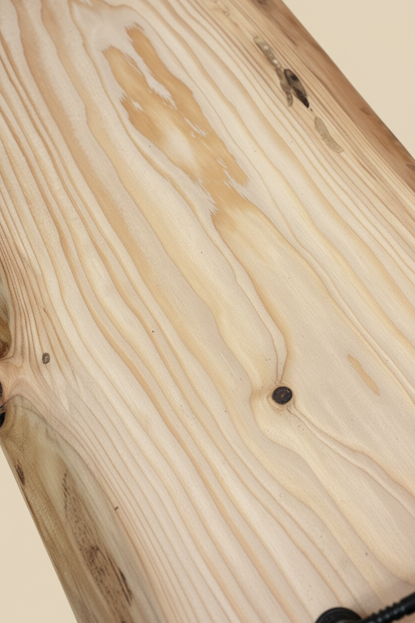 Planche de service en bois - plateau de charcuterie artisanal – 45 cm x 26 cm - WoolWood Dream