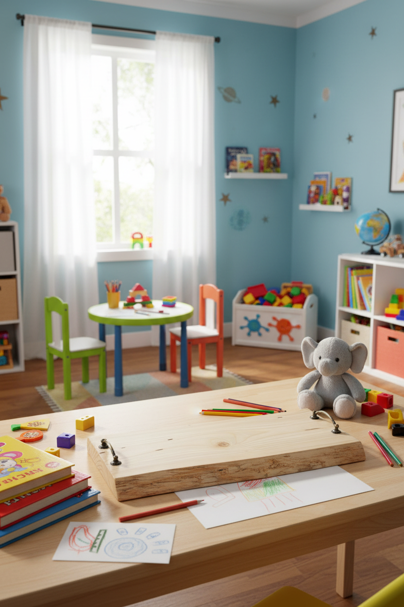 Planche de service en bois - plateau de charcuterie artisanal – 54 cm x 25 cm - WoolWood Dream