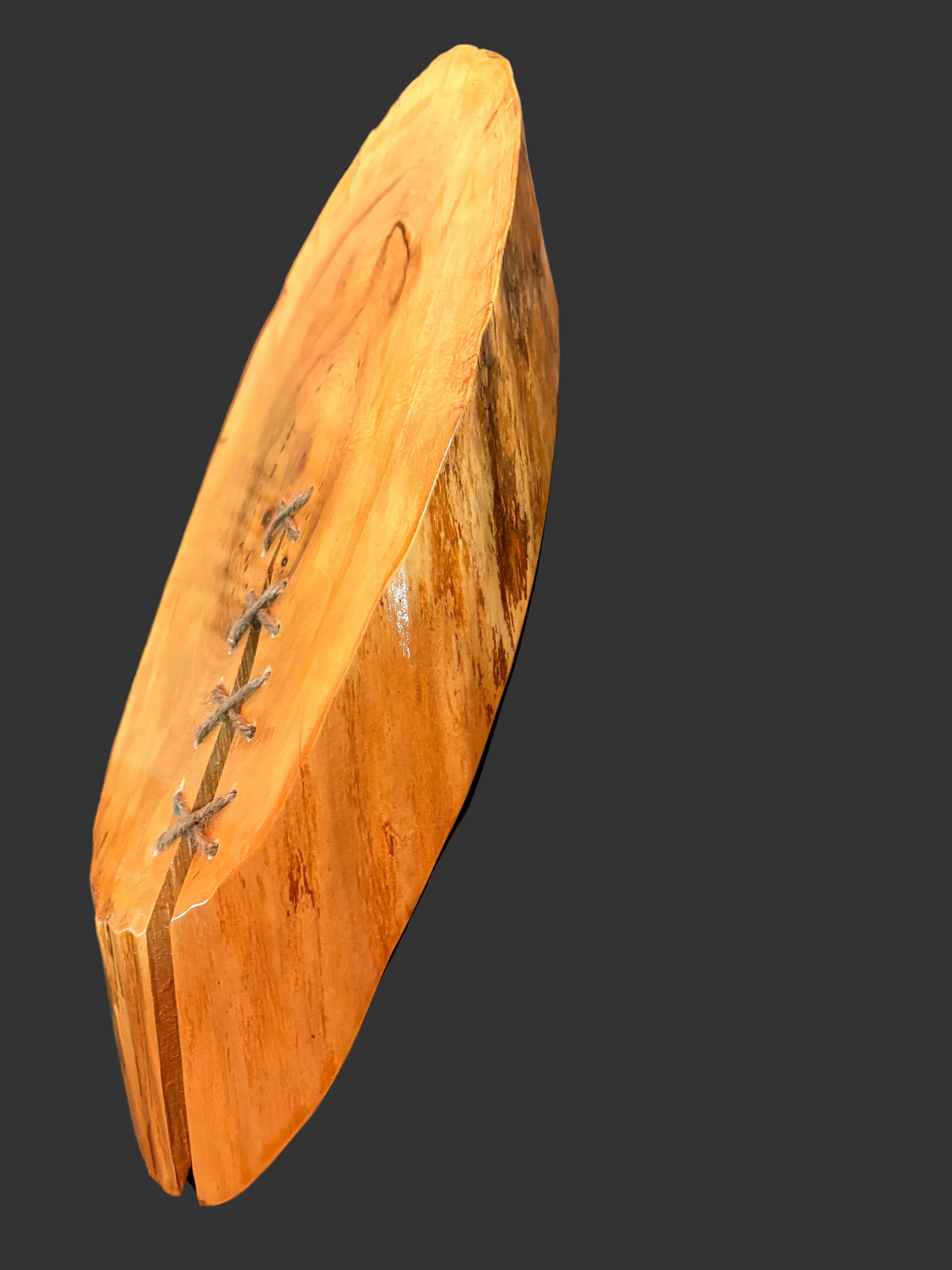 Plateau de service en bois artisanal vernis en érable massif 51 cm x23 cm / WoolWood Dream